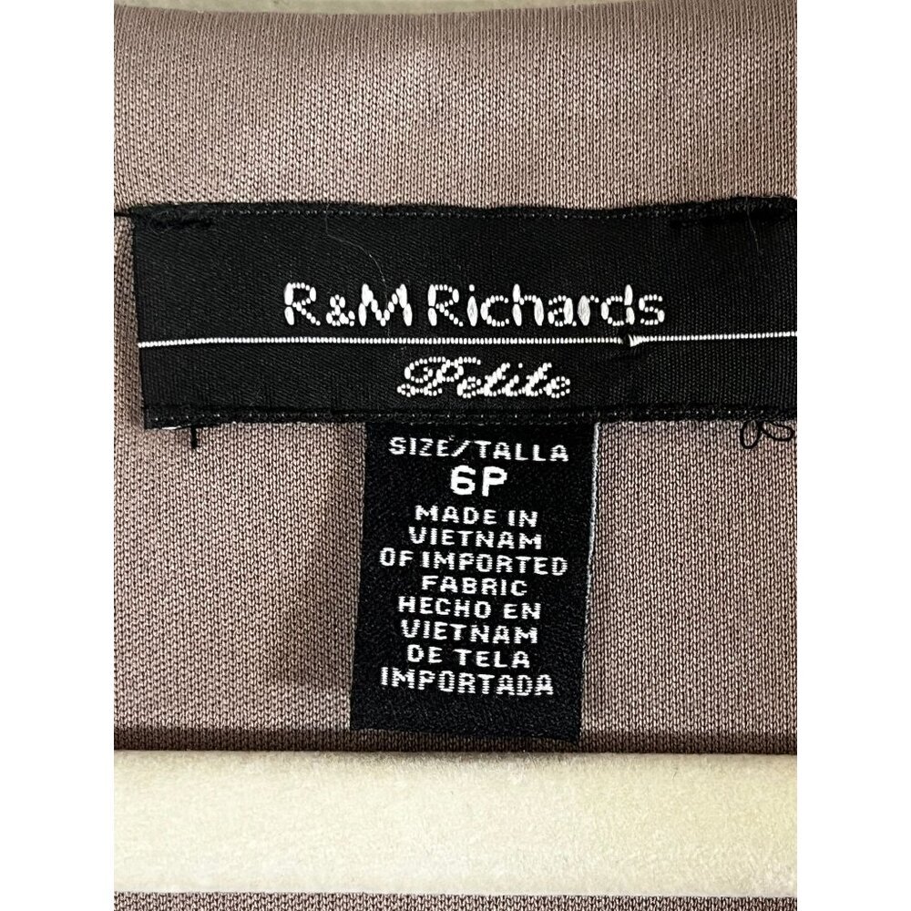 Colorful Floral Dress Red 6P Preppy Chic Feminine Boho Indie Folk - Picture 3 of 8